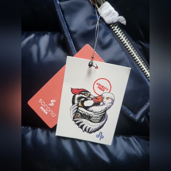 Brand New Woman's Woodpecker Penguin Long Coat Jacket XS - Picture 6 of 8